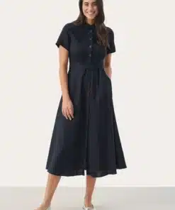 Part Two Eflin Dress Dark Navy