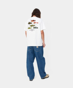 Carhartt WIP S/S Fish T-Shirt White
