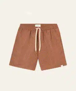 Les Deux Stan AOP Swim Shorts Terracotta/Pineapple