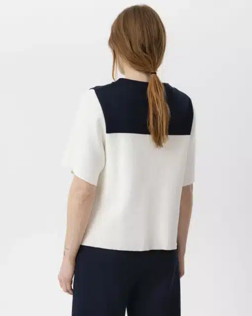 Holebrook Nadja Tee Offwhite/Navy