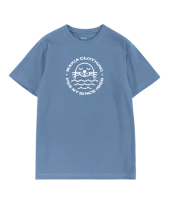 Makia Sandö T-shirt Fog Blue