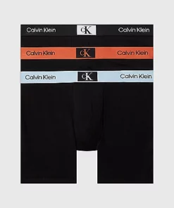 Calvin Klein 3 Pack Boxer Briefs - CK96 Black