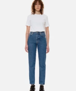 Nudie Jeans Joni Solid T-shirt Offwhite