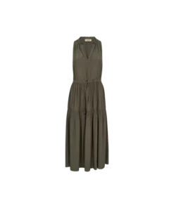 Mos Mosh Sabri SL Solida Dress Dusty Olive