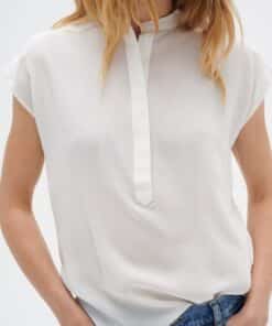 InWear LUcie Top Silk Premium White Smoke