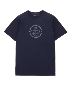 Makia Hook T-shirt Dark Navy