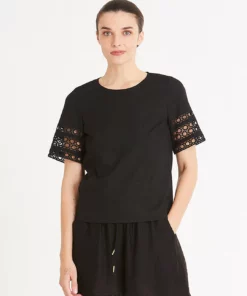 Rue de Femme Marcia Blouse  Black