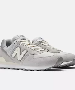 New Balance 574 Concrete With Angora And Grey