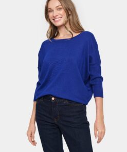 Saint Tropez Milasz Pullover Surf Blue