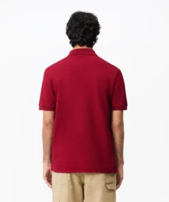 Lacoste Original L.12.12 Petit Pique Cotton Polo Shirt Bordeaux