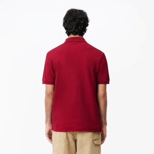 Lacoste Original L.12.12 Petit Pique Cotton Polo Shirt Bordeaux