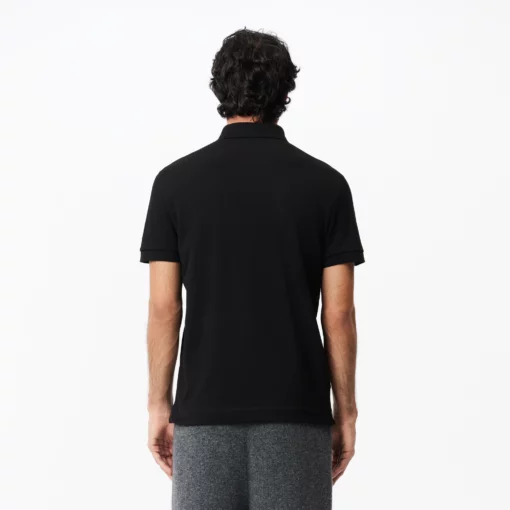 Lacoste Smart Paris Polo Shirt Stretch Cotton Black