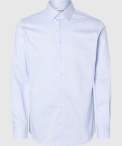 Selected Homme Performance Shirt Light Blue