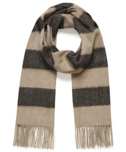 Part Two Kitha Scarf Black Stripe
