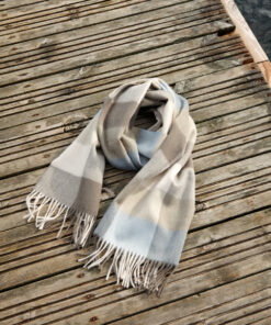Part Two Kitha Scarf Smokey Olive Check