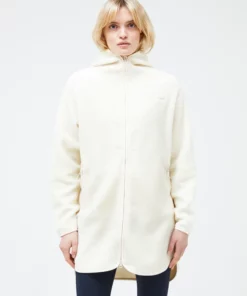 Peak Performance Pile Long Zip Women Vintage White