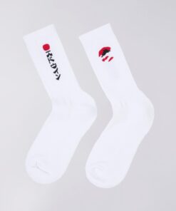 Edwin Kamifuji Socks White