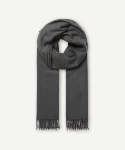 Samsøe Samsøe Accola Maxi Scarf Black Oyster