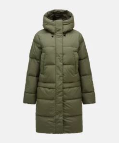 Peak Performance Quiver Down Parka Women Pine Needle