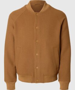 Selected Homme Roy Bomber Jacket Chipmunk