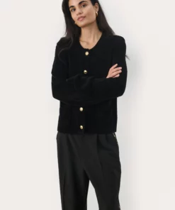 Part Two Mika Cardigan Black