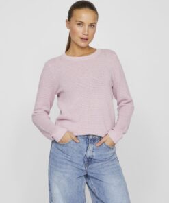 Vila Dalo O-neck Knit Winsome Orchid