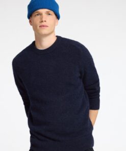 Selected Homme Rai Crew Neck Knit Sky Captain