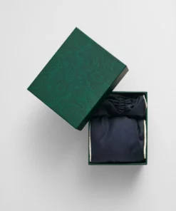 Gant Woman Silk Sleepmask Scrunchie Gift Set Evening Blue