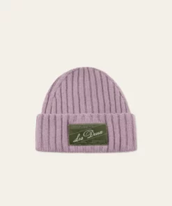Les Deux Wells Wool Beanie Oyster Rose