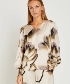 Rue de Femme Naya Blouse Vaniica Cream