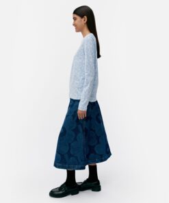 Marimekko Sekunti Piirto Unikko Shirt Light Blue