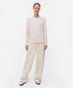 Marimekko Sekunti Piirto Unikko Shirt Light Pink