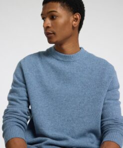 Selected Homme Reuben Relaxed Crew Neck Knit Oceana