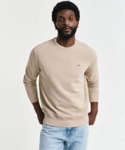 Gant Shield C-Neck Dry Sand