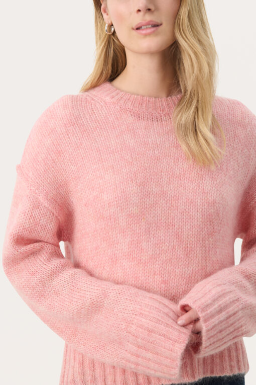 Part Two Pializia Pullover Peaches N' Cream Melange