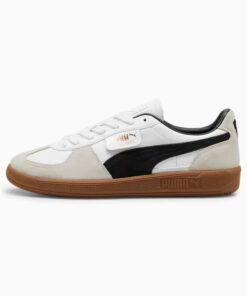 Puma Palermo Leather Sneakers Unisex White-Vapor Gray-Gum