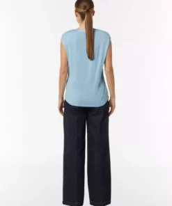Comma, T-shirt Light Blue