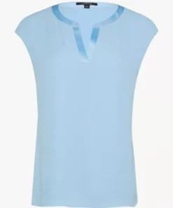 Comma, T-shirt Light Blue