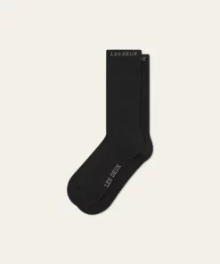 Les Deux Wilfred 2-Pack Socks Black/White