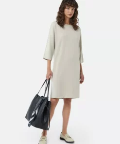 Comma, Jersey Dress Light beige