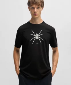 Boss Te_Spiderbat T-shirt Black