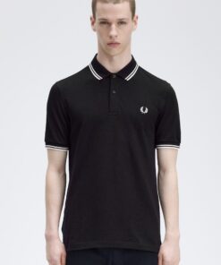 Fred Perry M3600 Pique Black/White