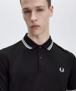 Fred Perry M3600 Pique Black/White