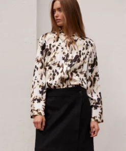 Rue de Femme Alyssa Shirt Oyster Gray