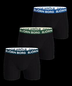 Björn Borg Cotton Stretch Boxer 3-pack Black