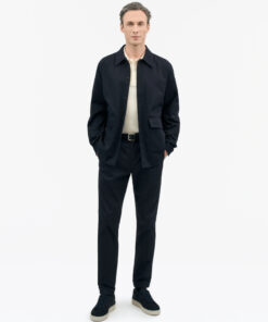 Tiger of Sweden Alberio PP Tailored Overshirt Dark Blue