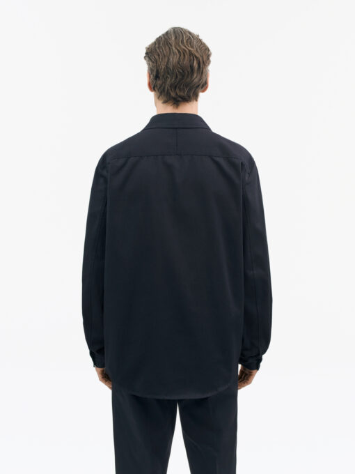 Tiger of Sweden Alberio PP Tailored Overshirt Dark Blue