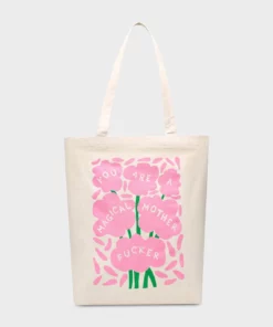 Dedicated Tote Bag Torekov Magical Flowers Off-White