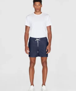 Knowledge Cotton Apparel BAY stretch swimshorts Total Eclipse