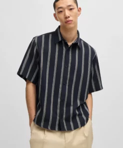 Hugo Eralino Shirt Dark Blue